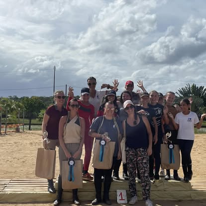 Équipe du club après une compétition